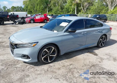 2022 Honda Accord Sport from USA, damaged, VIN 1HGCV1F36NA083880